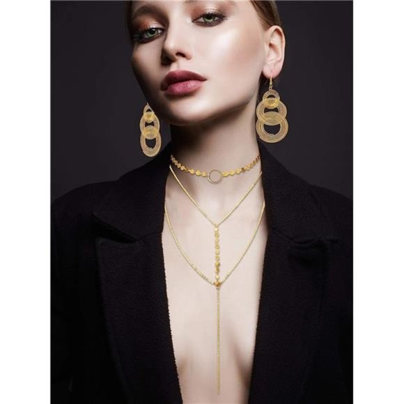 70s DiscoSet Rimless Diamond Cutting Sunglasses WireMetal Coil Bracelets Layered - Picture 5 of 6